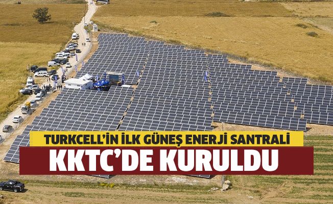 В ТРСК была основана первая солнечная электростанция Turkcell