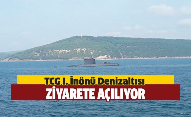 Турецкая военно-морская подлодка открыта для посещения