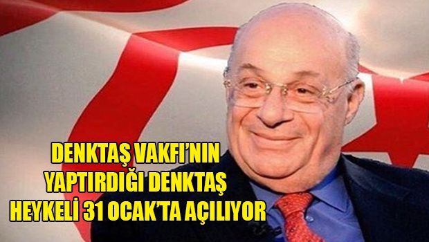 Новая статуя покойного президента-основателя ТРСК Рауфа Денкташа