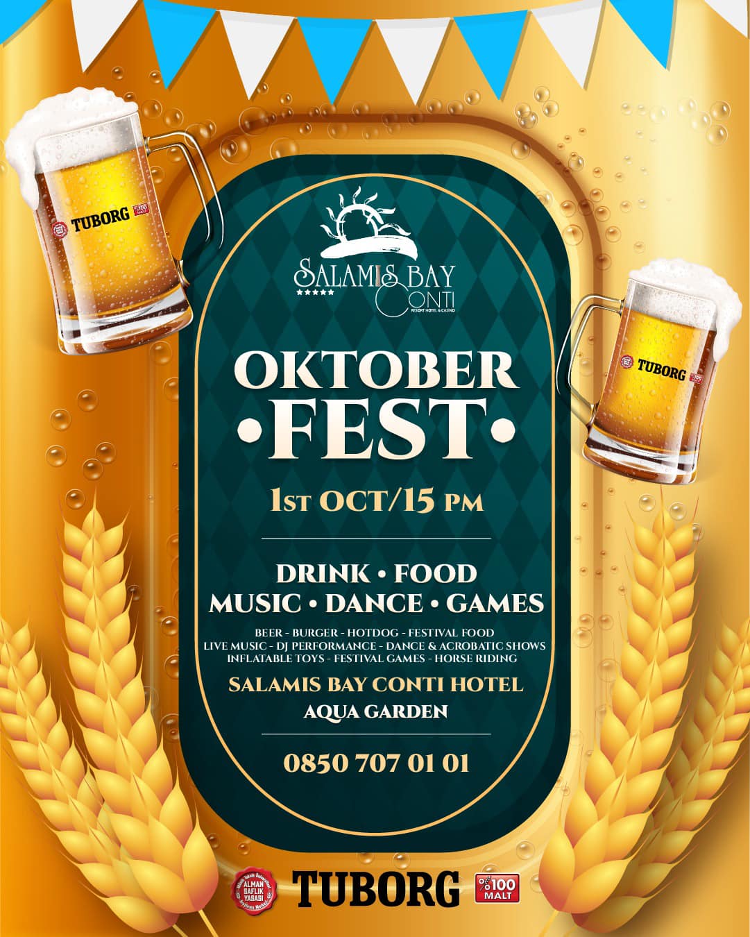 Oktoberfest от отеля "Salamis Bay Conti" Oktoberfest от отеля "Salamis Bay Conti"