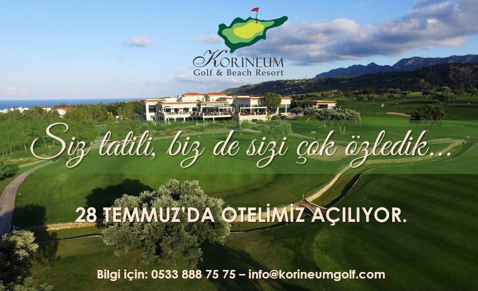 Korineum Golf открывается 28 июля