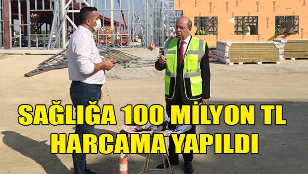 Татар: "На здравоохранение потрачено 100 млн лир"