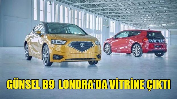 Отечественный автомобиль ТРСК GÜNSEL B9 представлен на выставке в Лондоне