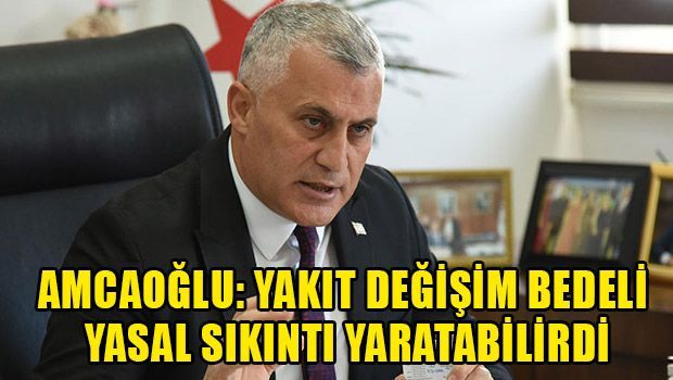 Амджаоглу: "Плата за замену топлива вызвала проблемы с законом"