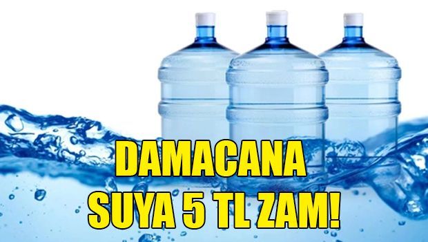 Питьевая вода подорожает сразу на 5 TL