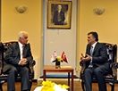 Президент Эроглу посетил Анкару 16 января с однодневным визитом.