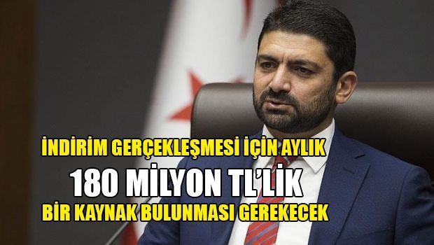 Сунат Атун: "Чтобы снизить цену на электричество нам нужен дополнительный ежемесячный источник в размере 180 миллионов турецких лир