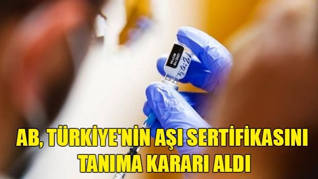 ЕС решил признать сертификат вакцинации Турции