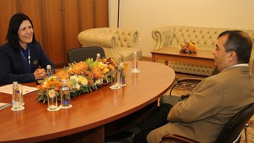 Сибер провела ряд переговоров в Санкт-Петербурге