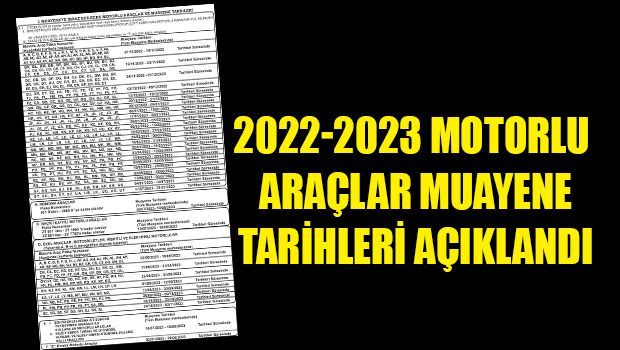 Техосмотр автотранспортных средств на 2022-2023 годы