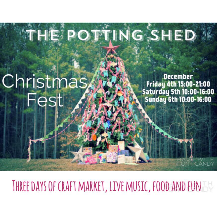 Рождественская ярмарка в The Potting Shed