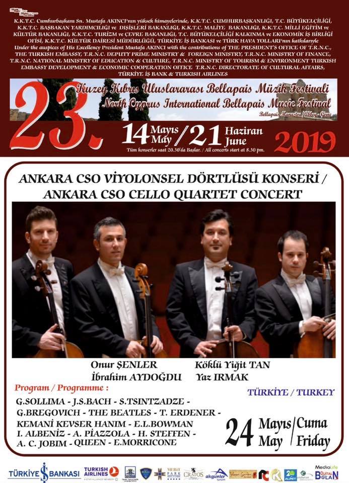 Ankara CSO Cello Quartet