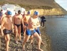 Купание в море в Рождество