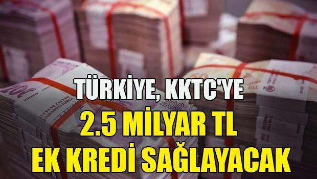 Турция предоставит ТРСК дополнительный кредит в размере 2,5 млрд турецких лир Турция предоставит ТРСК дополнительный кредит в размере 2,5 млрд турецких лир