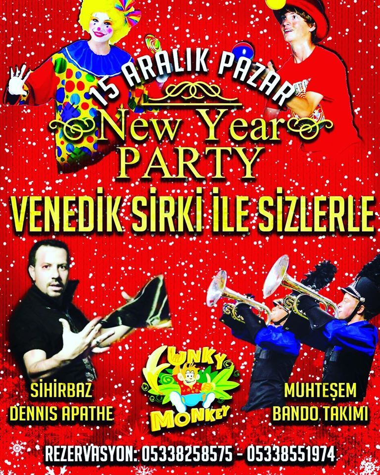 Новогодние фокусники Funky Monkey Kids Club