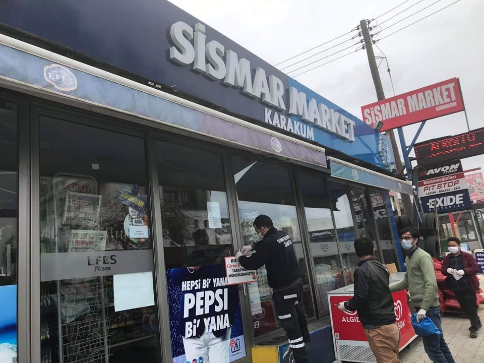 2 магазина в Кирении были закрыты