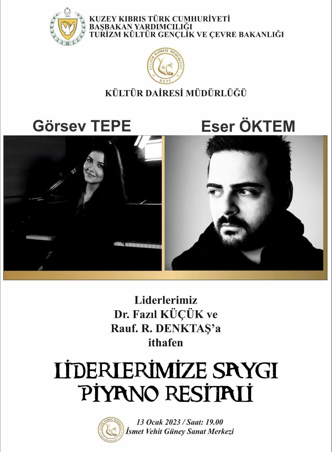 Фортепианный концерт Görsev Tepe и Eser Öktem