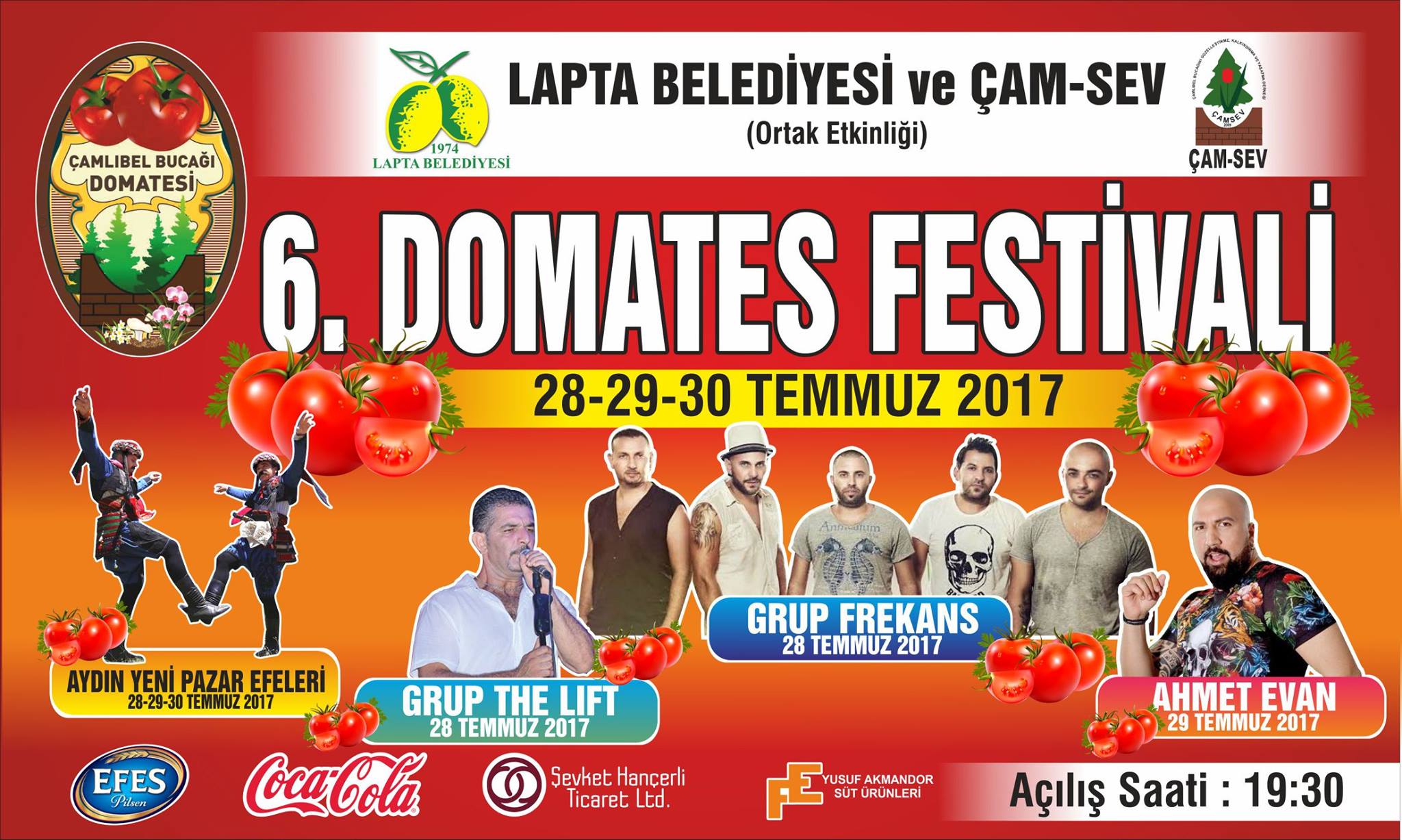 6-й фестиваль томатов в Чамлибель
