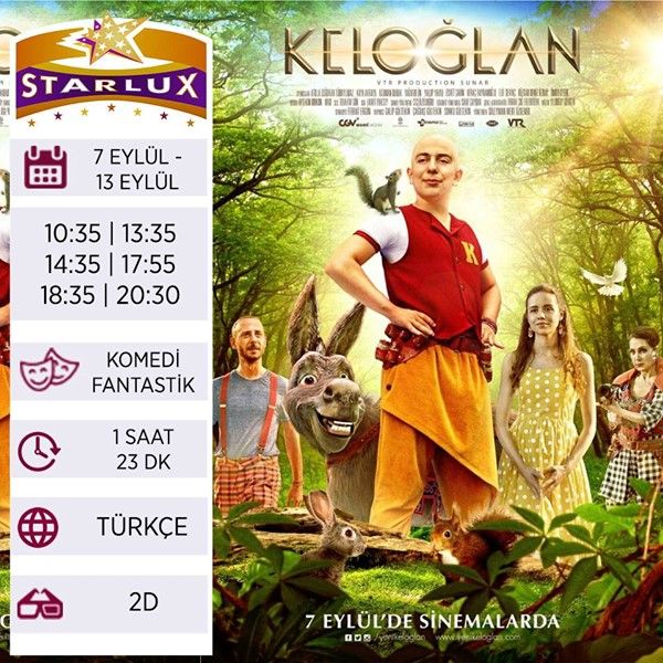 Киноафиша на 7-13 сентября