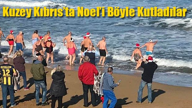 Рождественский заплыв на Северном Кипре