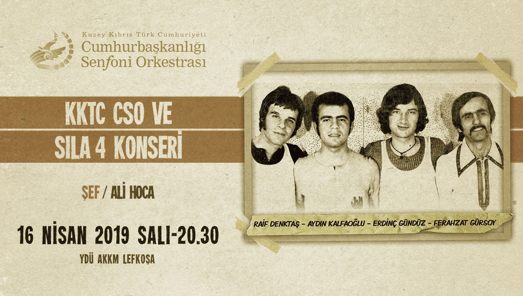 Концерт живой музыки KKTC CSO и SILA4