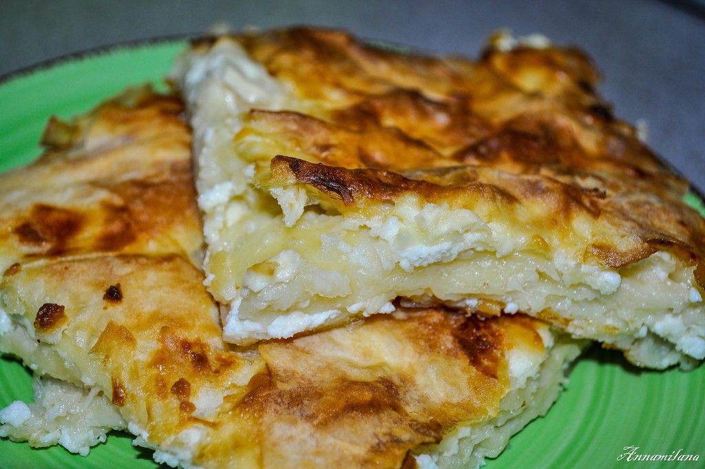 Турецкие вкусняшки - Peynirli Maydanozlu Börek