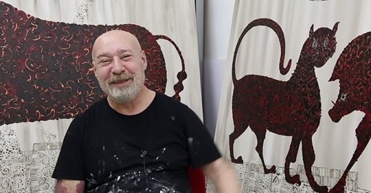 Художник Эрдал Айгенч