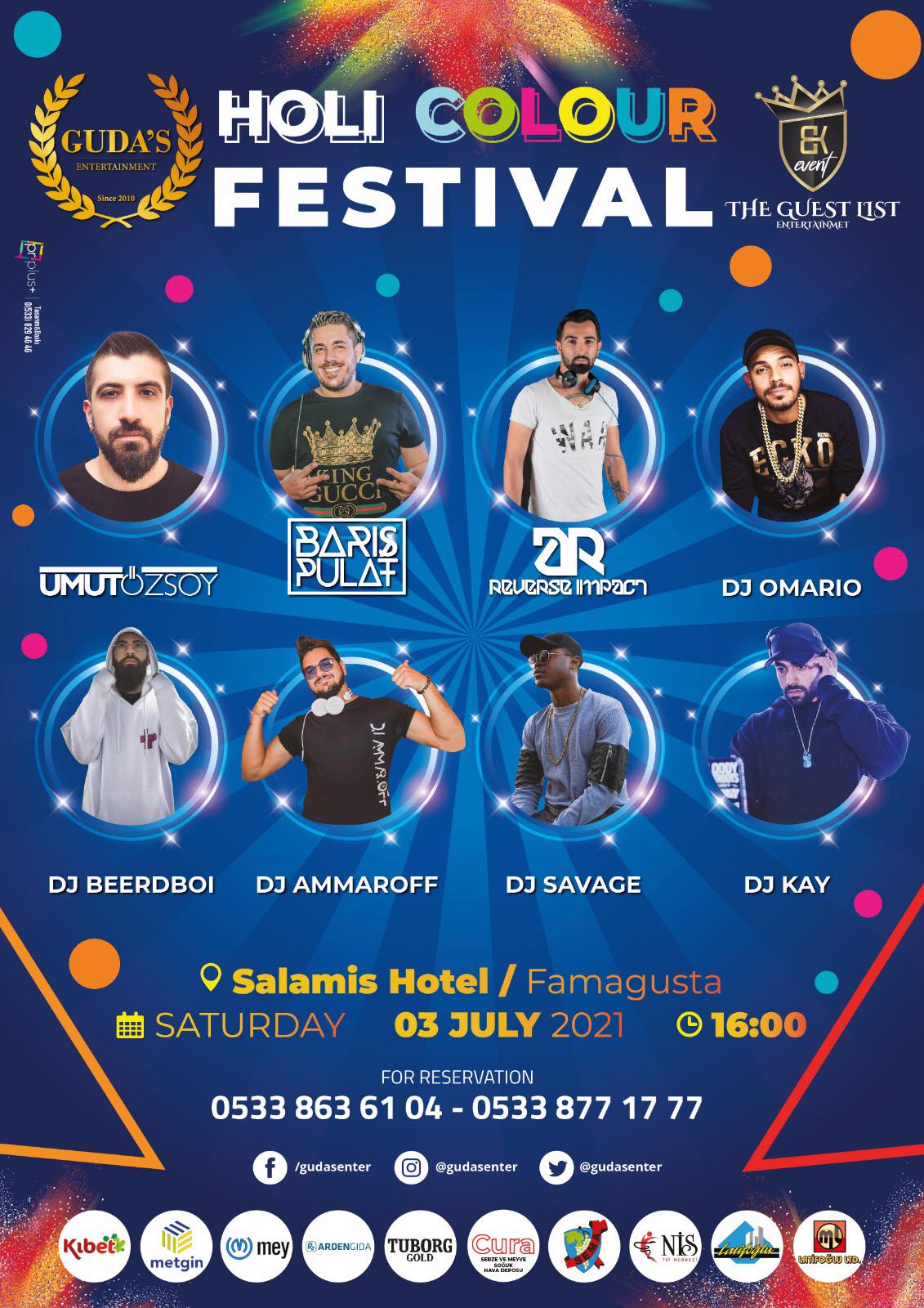 Colour Festival в Salamis Hotel