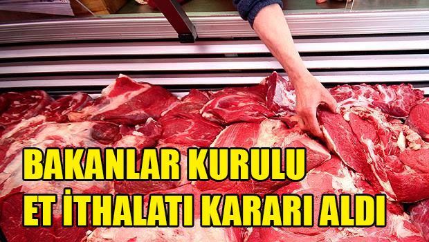 Совет Министров принял решение импортировать мясо