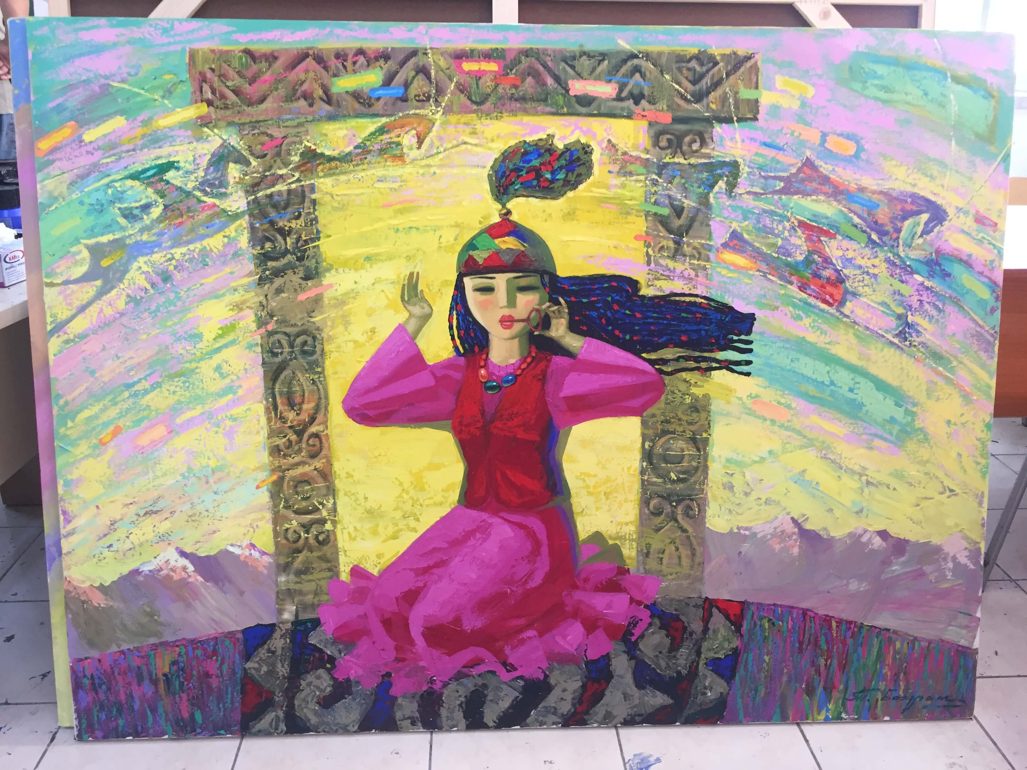 Совместная выставка художников из разных стран