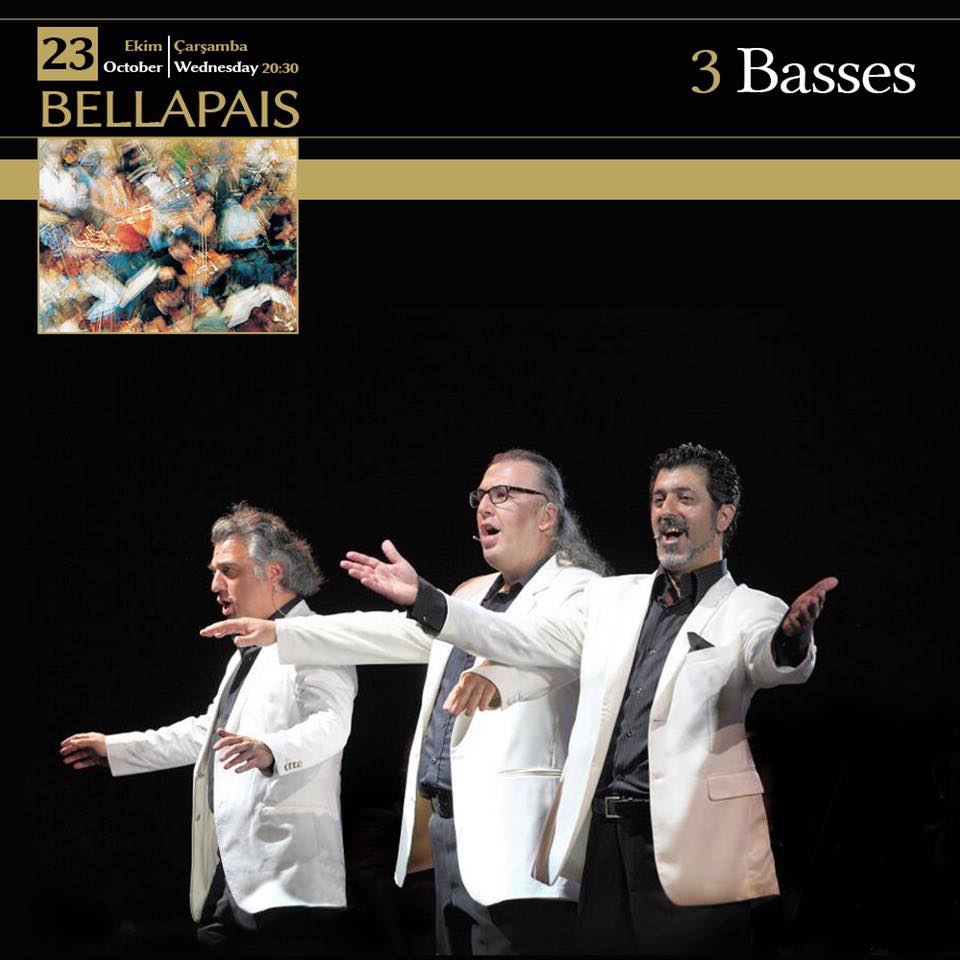 Концерт живой музыки «3 BASSES»