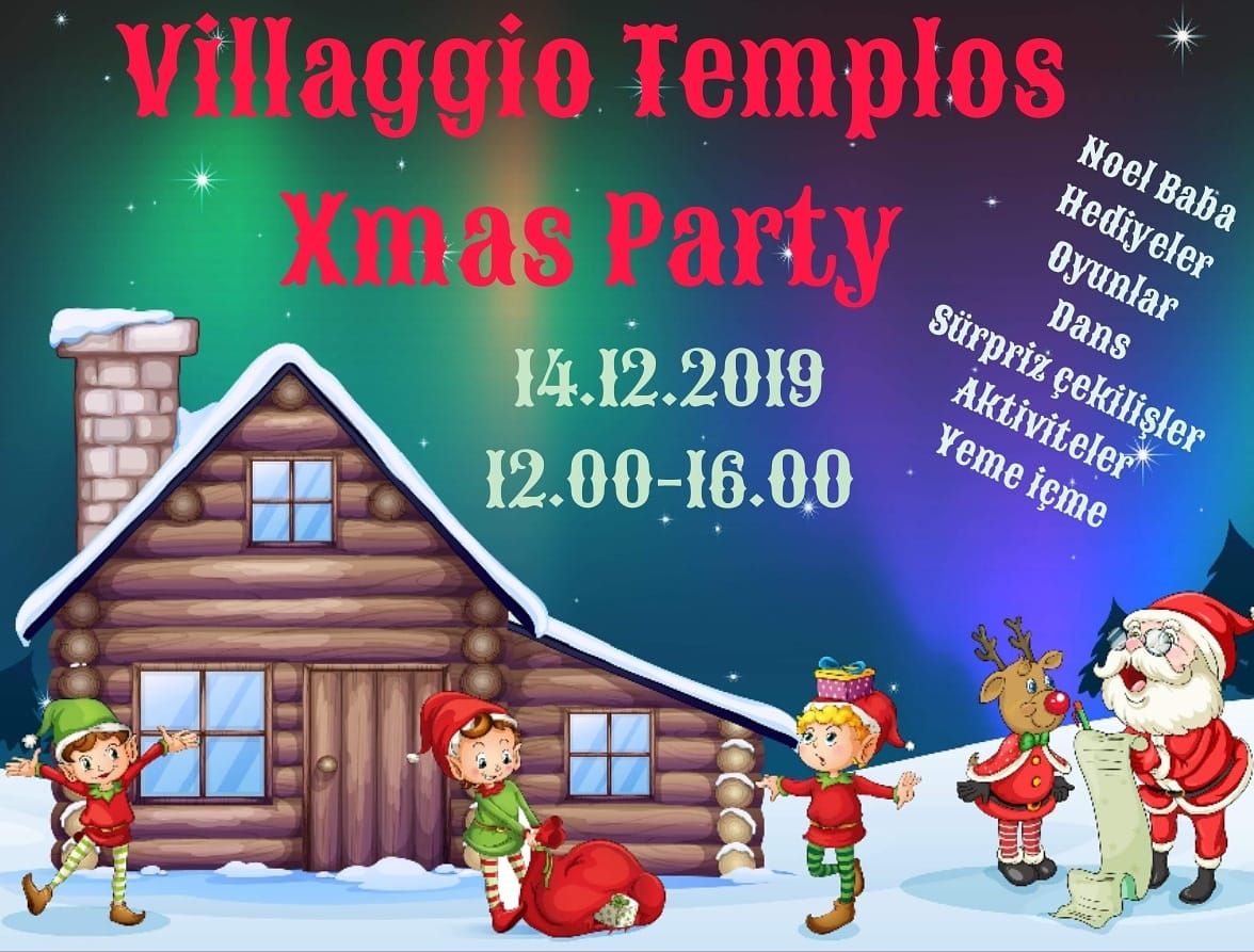 Новогодние развлечения для детей в Villaggio Templo